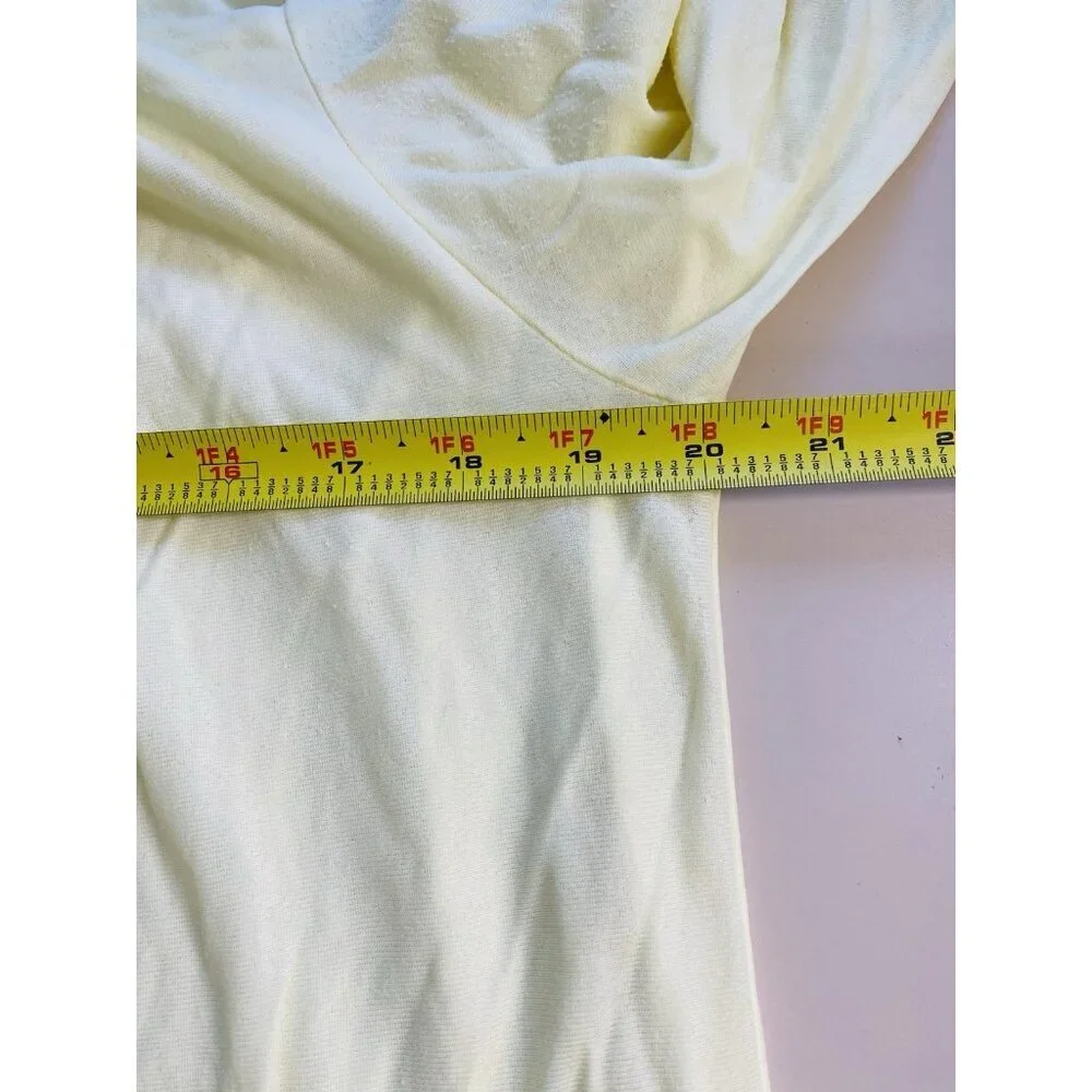 Vintage 70s JC Penney Gaymode Nightgown Size S Love Hippie Yellow Nightshirt
